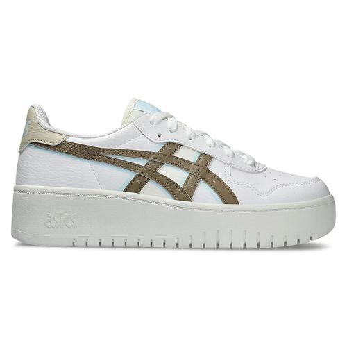 Asics Japan S PF Court Trainers With Floral Embroidery In White