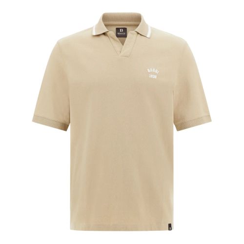 Boggi Milano Cotton Piqué T-Shirt Neutrals for Men