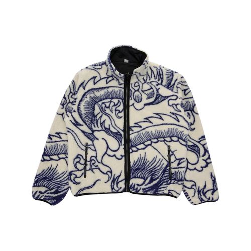 Stussy Dragon Sherpa Jacket Black for Men