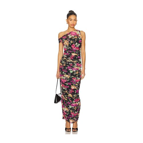 Afrm Biona Asymmetrical Ruched Dress for Women