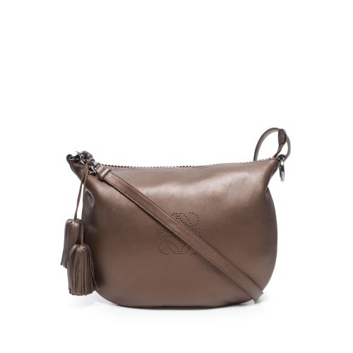 Loewe Pre-Owned Anagram Shoulder Bag Brown for Women