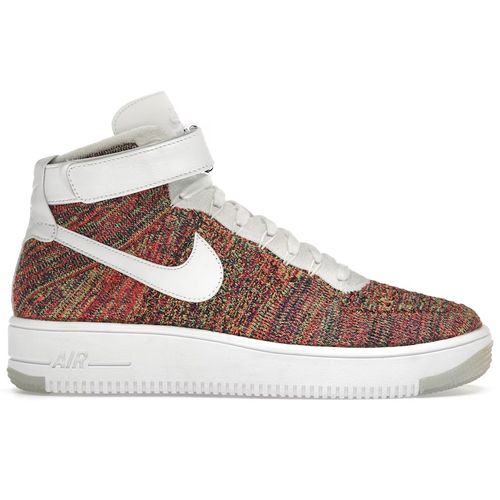 Nike Air Force Ultra Flyknit Mid Triple White for Men