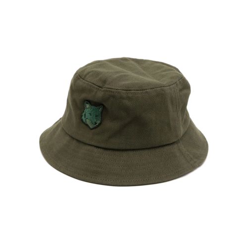 MAISON KITSUNE Maison Kitsuné Bold Fox Head Patch Bucket Hat