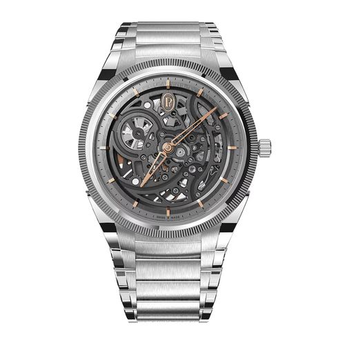 Parmigiani Fleurier Stainless Steel And Platinum Tonda Pf Skeleton