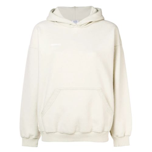 Vetements Hooded Fitted Inside Out Sweater Frau Sweatshirts