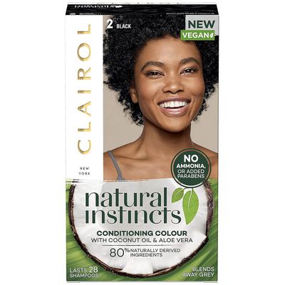 Buy Clairol Natural Instincts Semi Permanent No Ammonia Vegan Hair Dye 177ml Various Shades 2 Black At Goxip