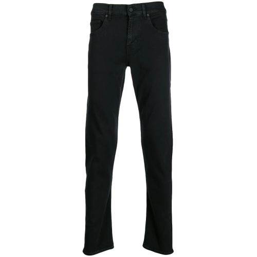 For All Mankind Slimmy Tapered Jeans Black for Men