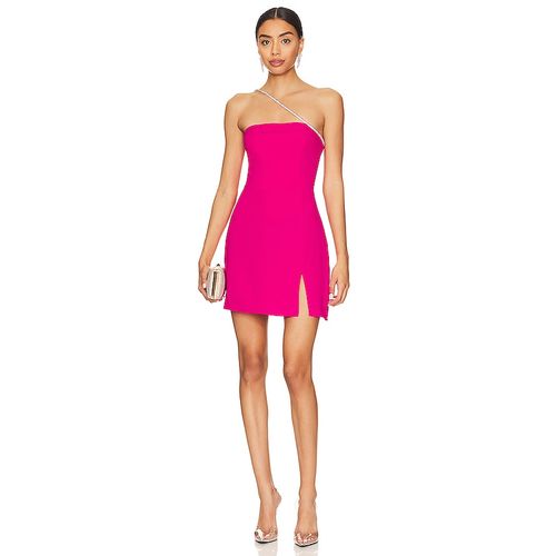 Amanda Uprichard Jersey Anja Mini Dress In Fuchsia. - Size S (Also In XS,  M, L) for Women