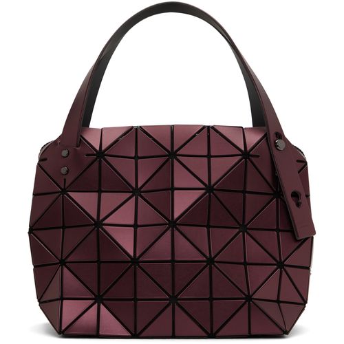 BAO BAO ISSEY MIYAKE Burgundy Large Boston Bag for ผู้หญิง 