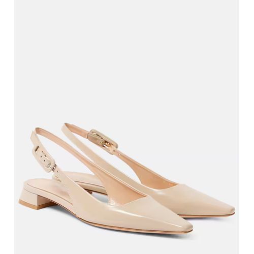 Gianvito Rossi Lindsay 20 Patent Leather Slingback Flats for Women