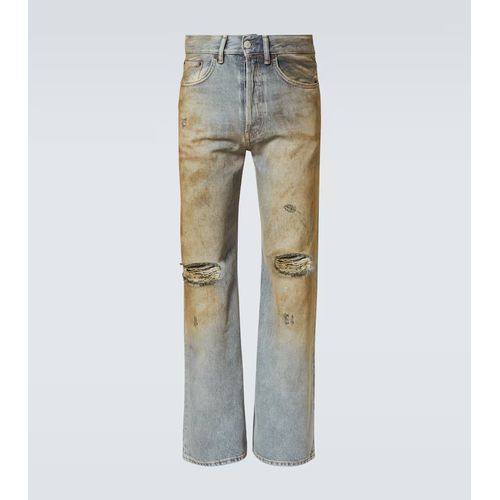 Acne Studios 2021M Distressed Wide-Leg Jeans for Men