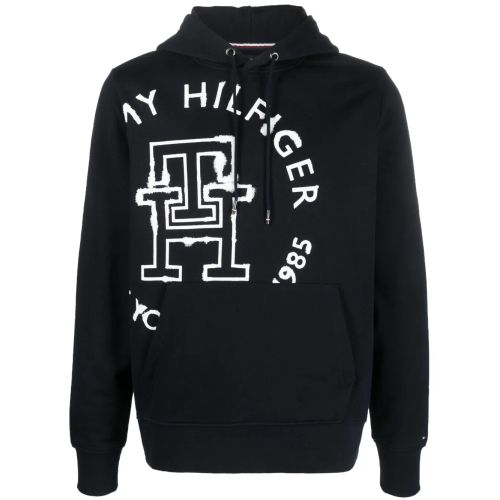 Farfetch Black Hilfiger Hoodie Tommy Hilfiger Small Crest Hoodie