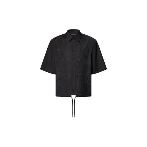 louis vuitton black dress shirt Louis Vuitton Galaxy Button Down Shirt – Recess