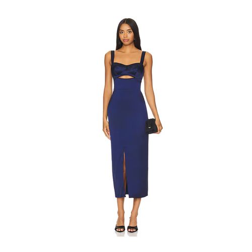 NICHOLAS Makenna Drop Waist Corset Midi Dress In Cream. - Size 2 (Also In  8) for Women