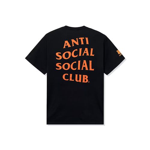 Anti Social Social Club X Undefeated Paranoid T-Shirt Black for Men