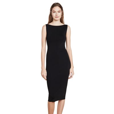 Buy Gauge81 Lausanne Open Back Little Black Dress At Goxip
