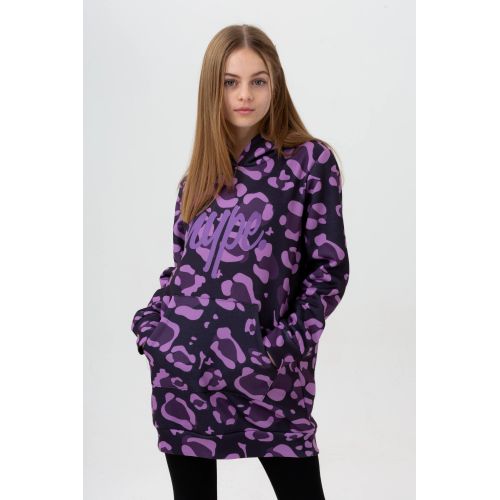 Girls Hype Leopard Hoodie Buy Pink Leopard Girls Hoodie Dress Soft
