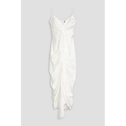 Rasario Cotton-Blend Corded Lace Midi Dress Yellow FR 36 for