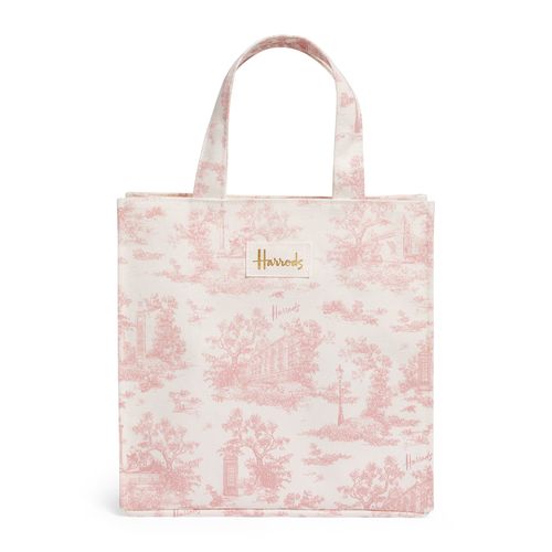 Harrods Small Toile Shopper Bag for Women