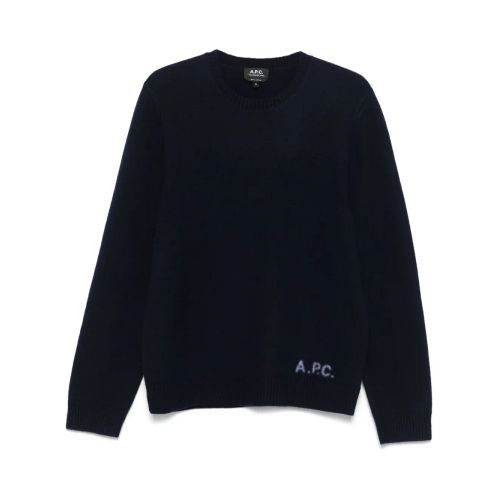 Joshua Apc Knit Sweater Joshua Jumper Blue For Men