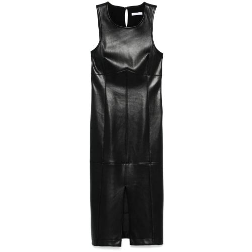 Patrizia Pepe Panelled Mini Dress Black for Women