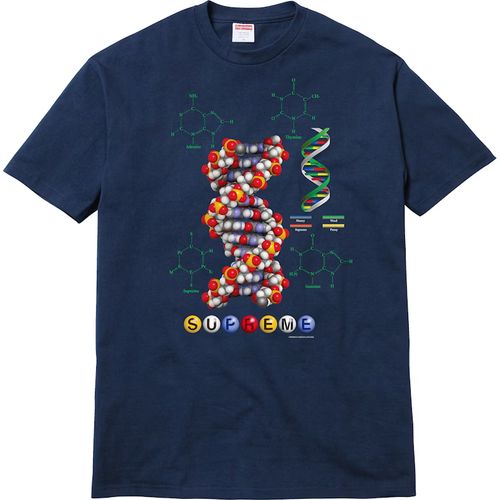 Supreme DNA Tee Black for ผู้ชาย