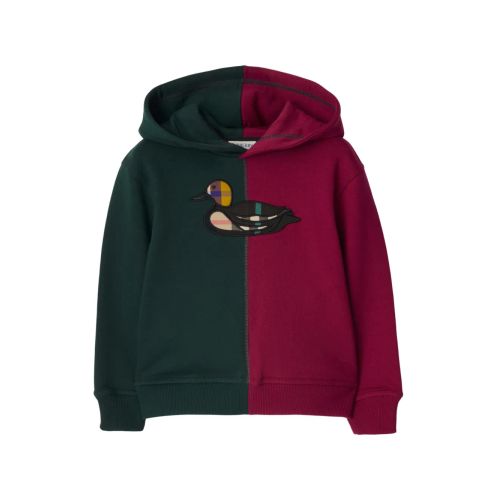 Farfetch Kids Green Zip Up Hoodie Jacket Burberry Hoodie Kids