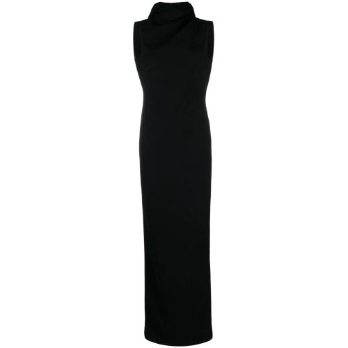 MONOT Mnot Hooded Open-Back Maxi Dress - Black for Women