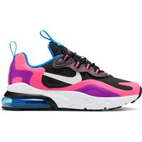 Nike Air Max 270 React Black Hyper Pink Vivid Purple (PS) for Women