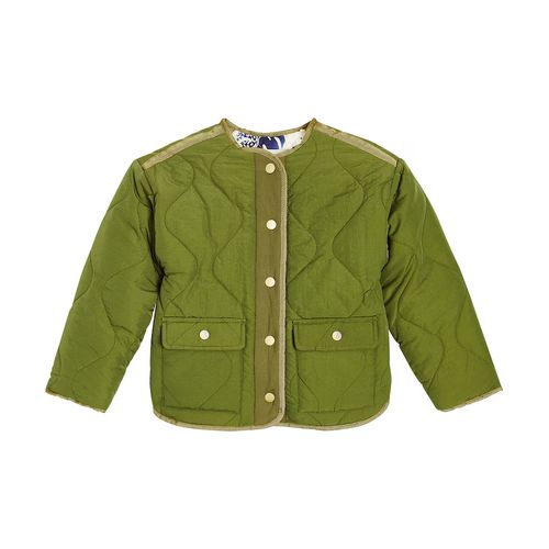 Scotch Soda Kids Embroidered Reversible Bomber Jacket