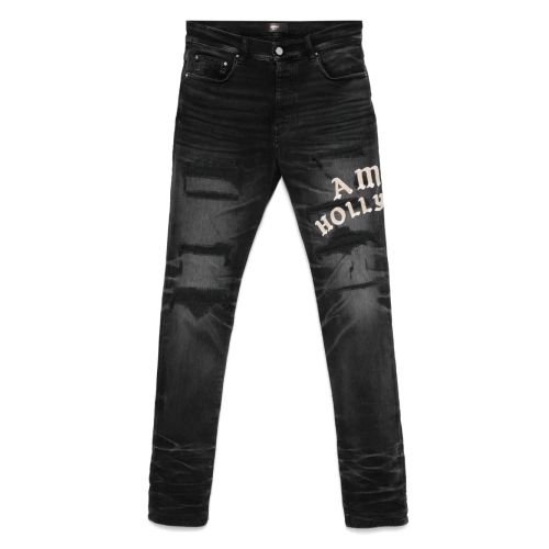 AMIRI Distressed-Effect Skinny Jeans Black