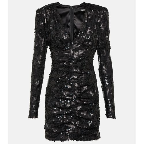 Rotate Sequined Wrap Dress for Women
