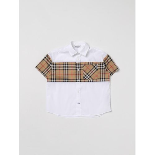 BURBERRY Shirt BURBERRY Kids Color White for Kids - Main Image