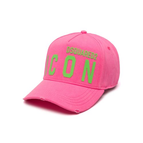 DSQUARED² DSQUARED2 Icon Cotton Baseball Cap Pink for Men