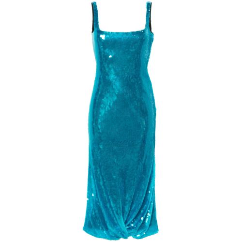 16Arlington Sidd Paillette-Embellished Midi Dress - Blue for Women