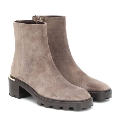 Buy Melodie 35 Suede Ankle Boots For Womens At Goxip