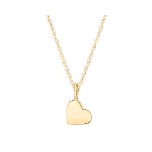 Moon Meadow 14K Yellow Gold Diamond Clover Pendant Necklace, 18