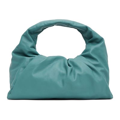 Buy Bottega Veneta Blue Small Shoulder Pouch Bag At Goxip