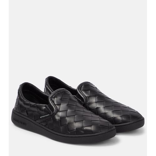 Bottega Veneta Sawyer Leather Slip-On Sneakers