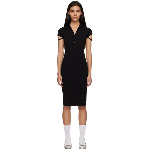 princess polly baby blue dress Black Dress Boob Tube Bodycon Faux Leather main image 1