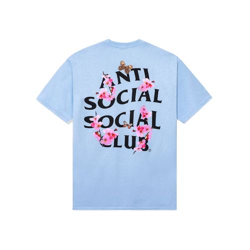 Anti Social Social Club Kkotch Tee Blue for Men