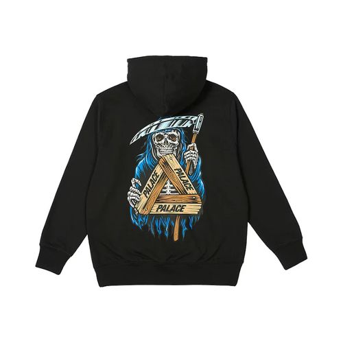Palace Facemask Thermal Hood (FW23) Black for Men