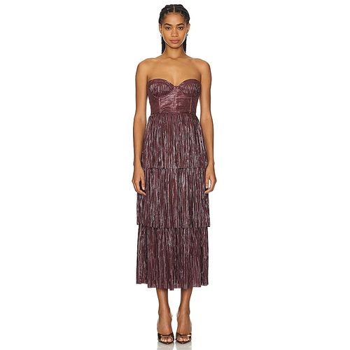 slim fit dress slacks Sabina Musayev Orbit Dress -Antique Gold – Enzo & Toto