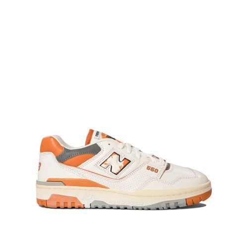 New Balance 550 Sneakers In Teal And Yellow With Gum Sole-Multi