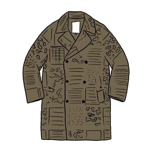 Supreme Hellraiser Trench Coat Black for Men