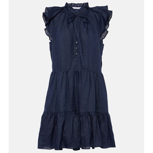 Veronica Beard Zee Linen Minidress for Women