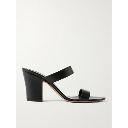 The Row Awar Leather Sandals Black for ผู้หญิง