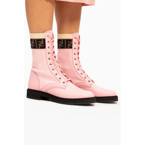 fendi combat boots
