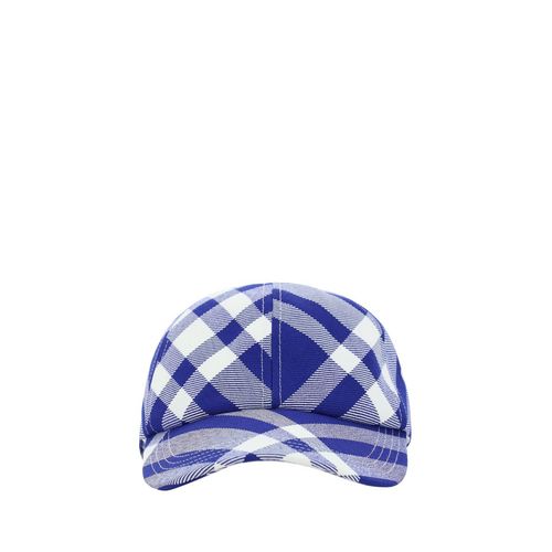 Burberry Women'S Lichen Checked Brand-Embroidered Cotton-Blend Cap