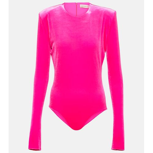 Alexandre Vauthier Velvet Bodysuit for Women